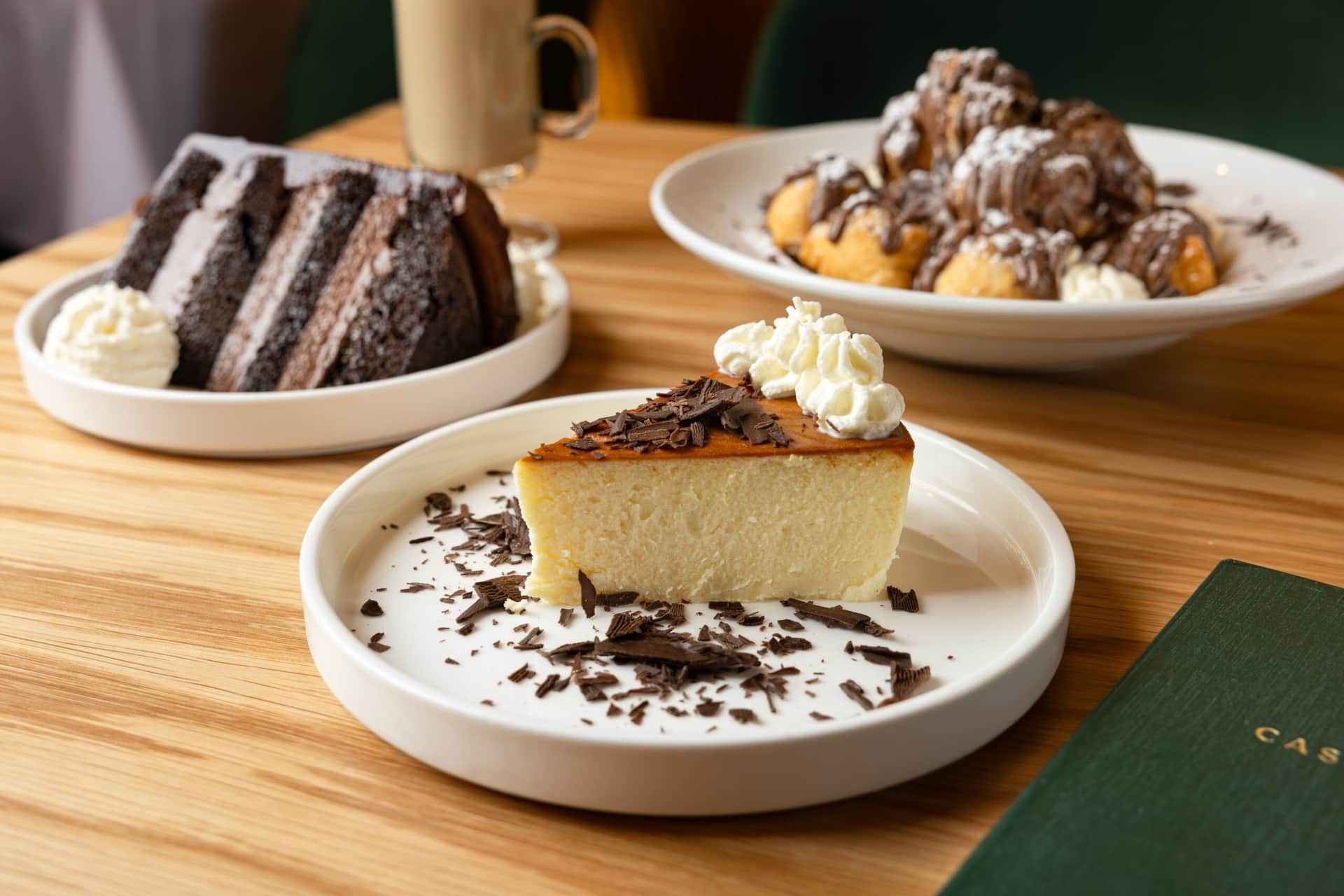 Dessert trio
